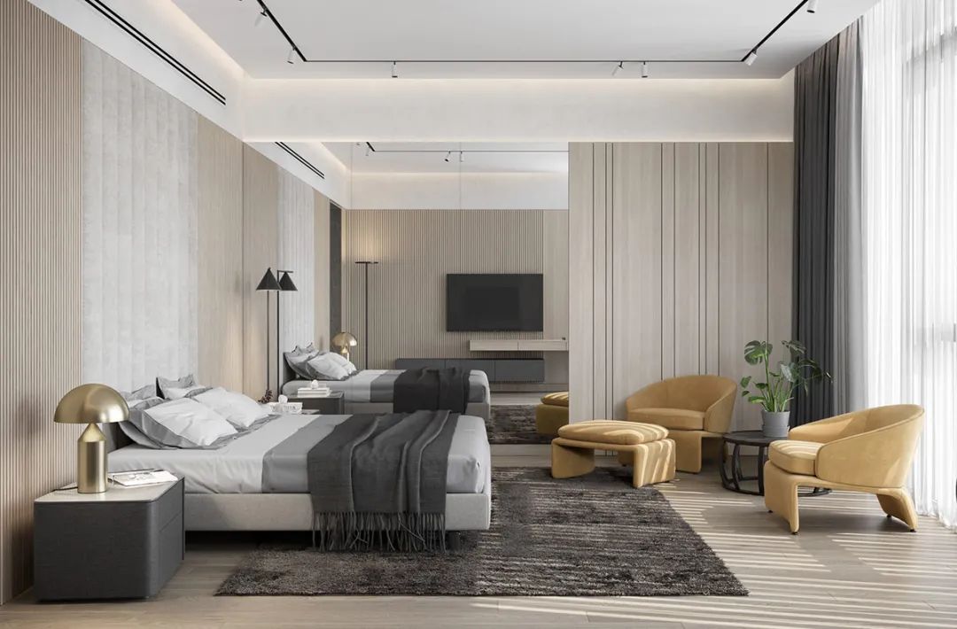 迪拜现代住宅，温馨休闲空间设计-25