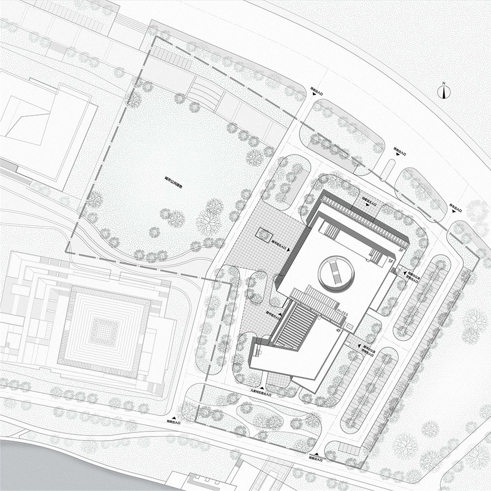 京山市图书档案馆 | 多功能文化空间的完美融合-65