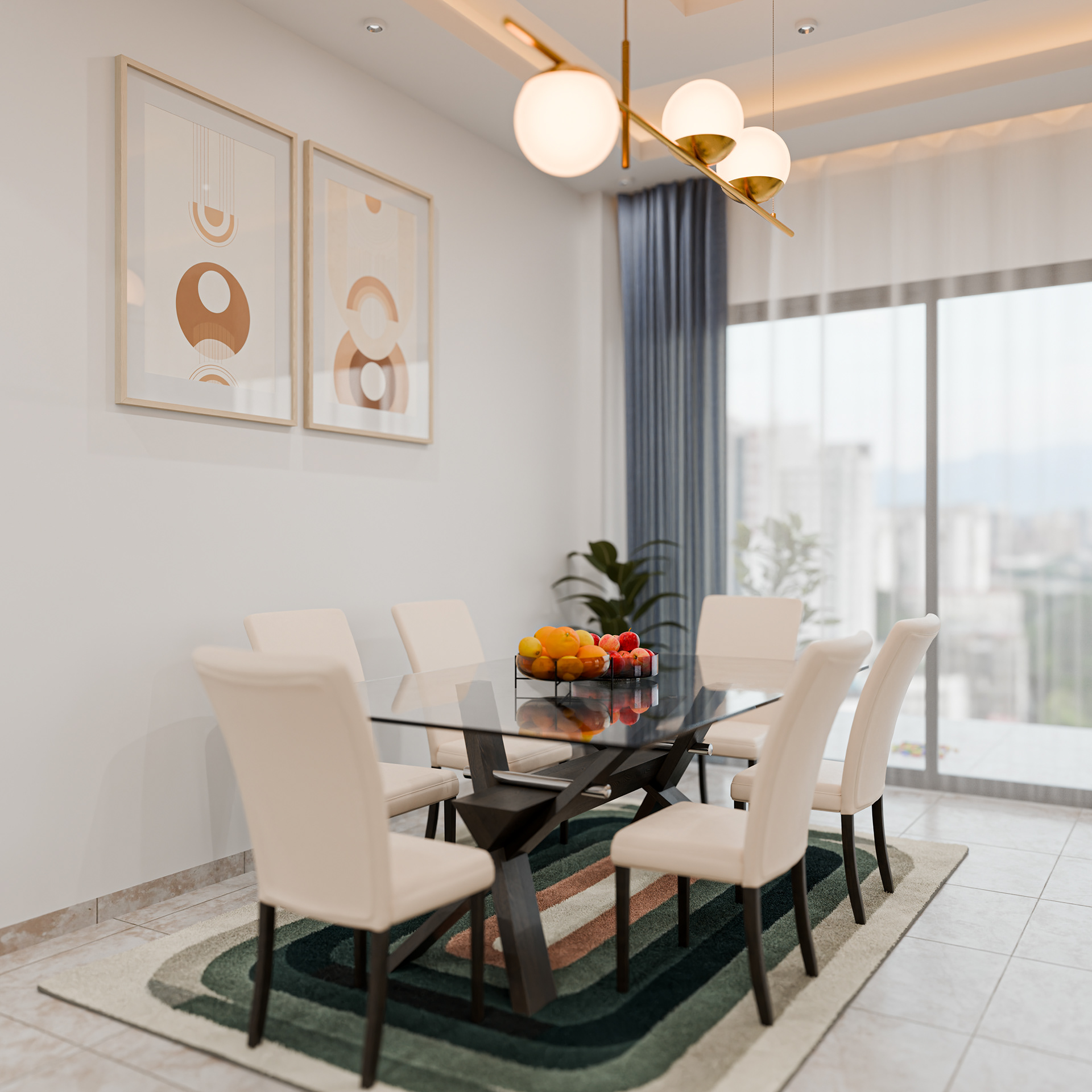 Rendu salon moderne-4