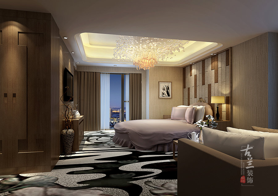 成都品香四季酒店——成都主题酒店装修设计成都设计师酒店装修设计-14