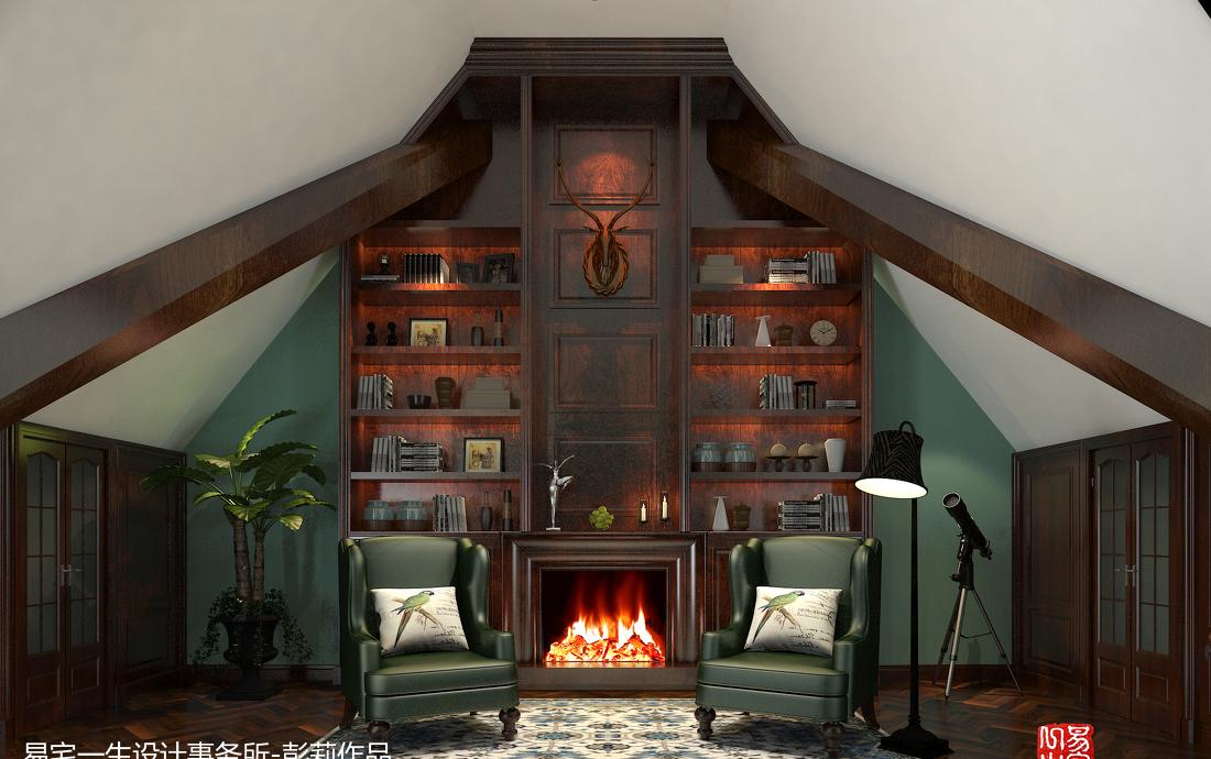 美式阁楼家居设计，打造多元空间体验-2