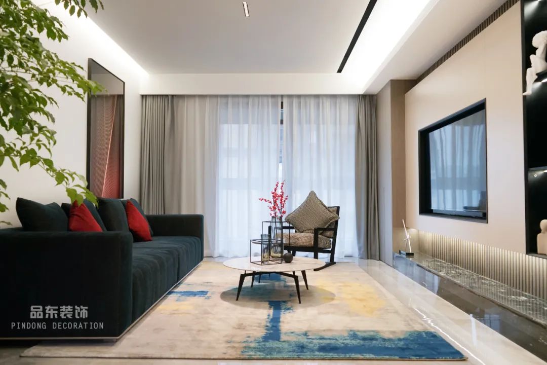 椒江山水润园 135㎡静谧之家丨台州品东装饰-40