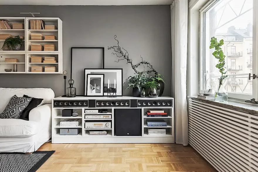 简约灰色系公寓设计-5