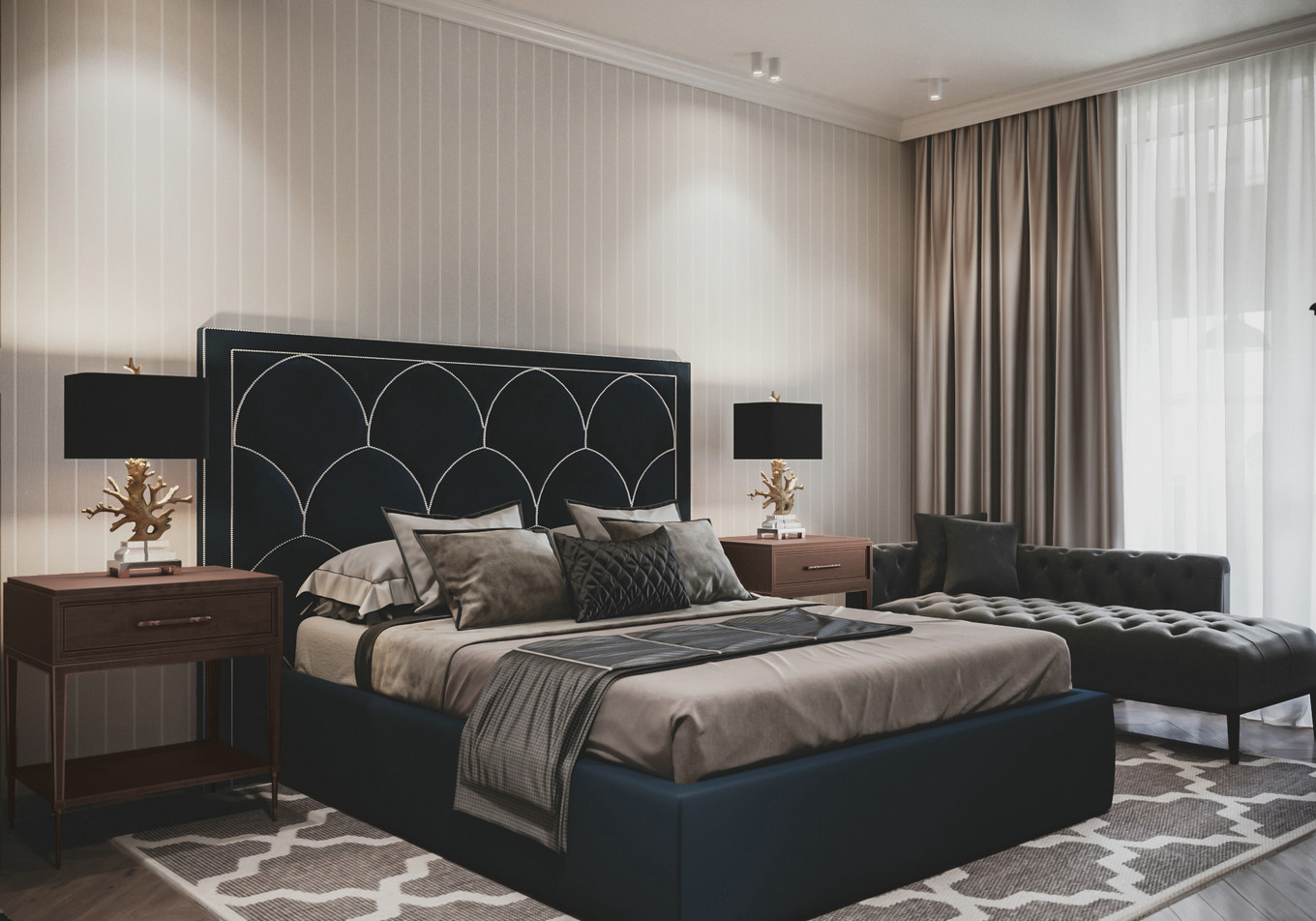 现代简约美式风 高级深色设计-42