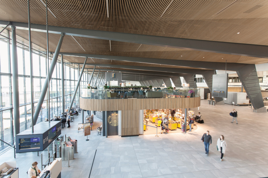 翱翔峡湾 · 挪威 Bergen 机场室内设计-11