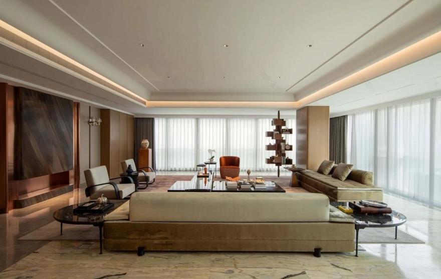 黄岩蓝城明庐平墅样板房丨中国台州丨WJ STUDIO万境设计-2