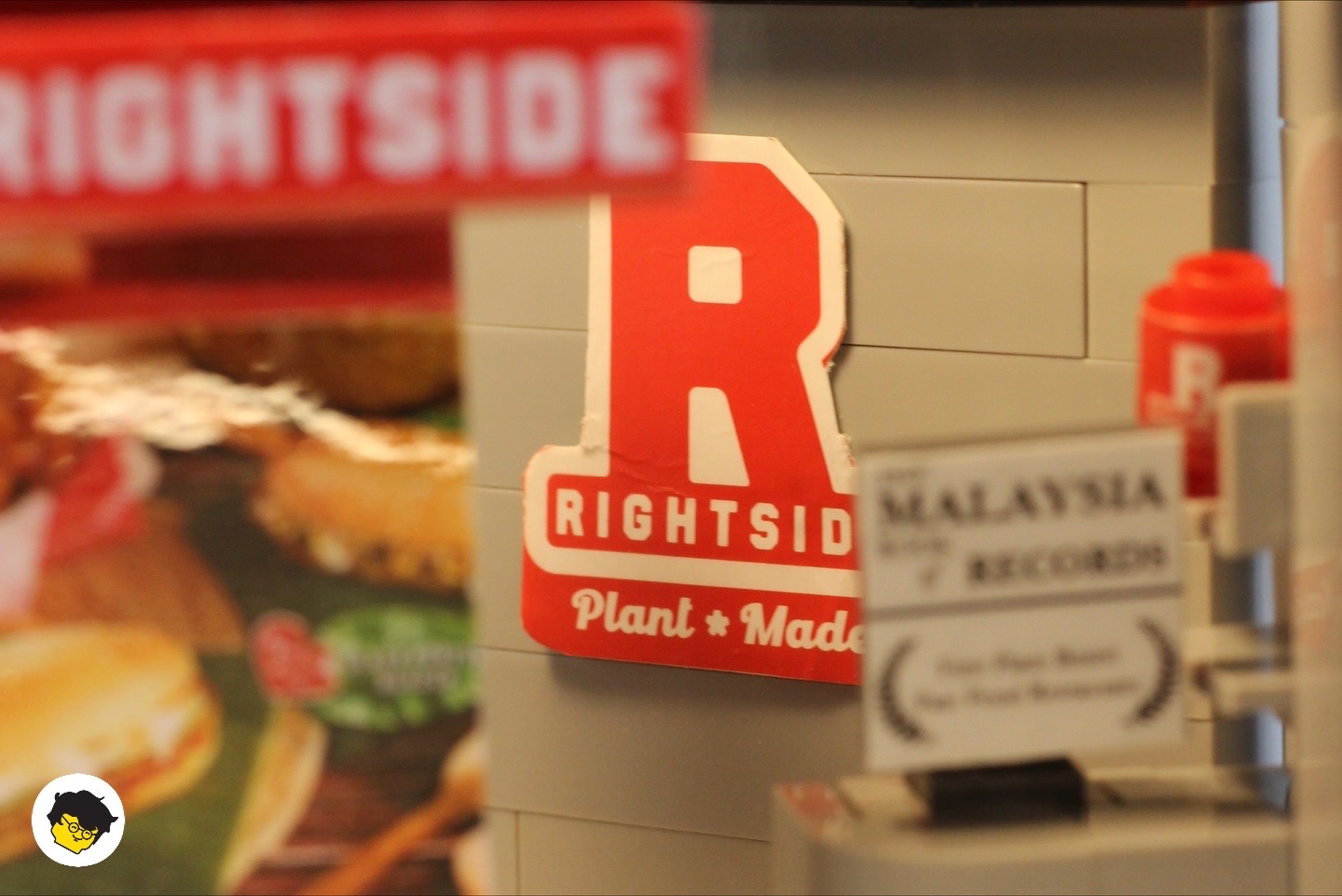 RIGHT SIDE VEGAN FAST FOOD  - LEGO MOC-6