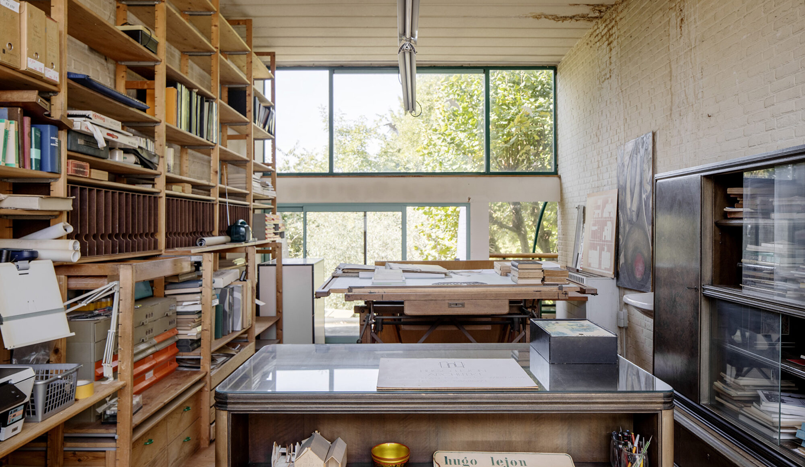 A Belgian postmodernist built this glass house on a river outside Antwerp - The Spaces-1