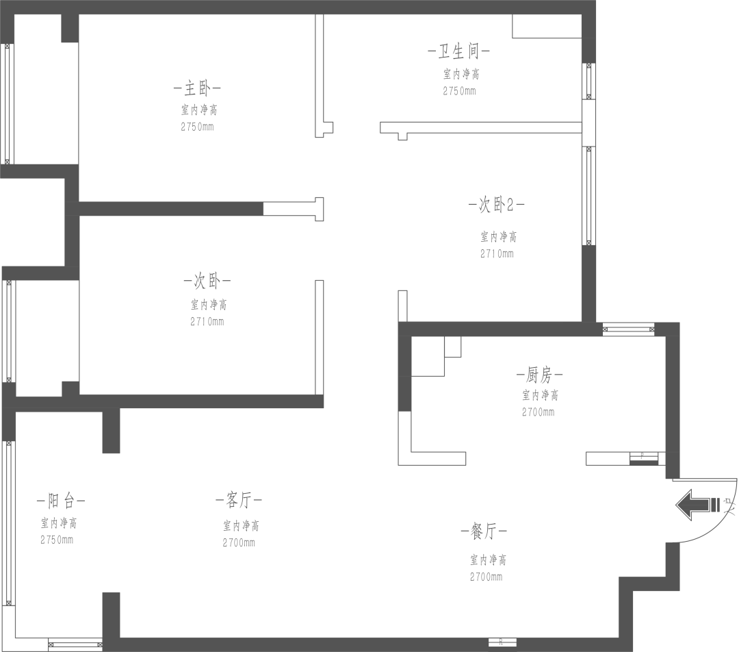 西安海亮德文郡私宅设计丨中国西安丨西安.大小空间设计-29