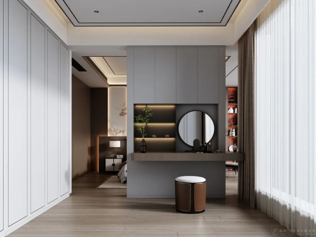 湖南浏阳长兴城 500㎡新中式叠墅丨中国湖南丨纵向·空间设计-25