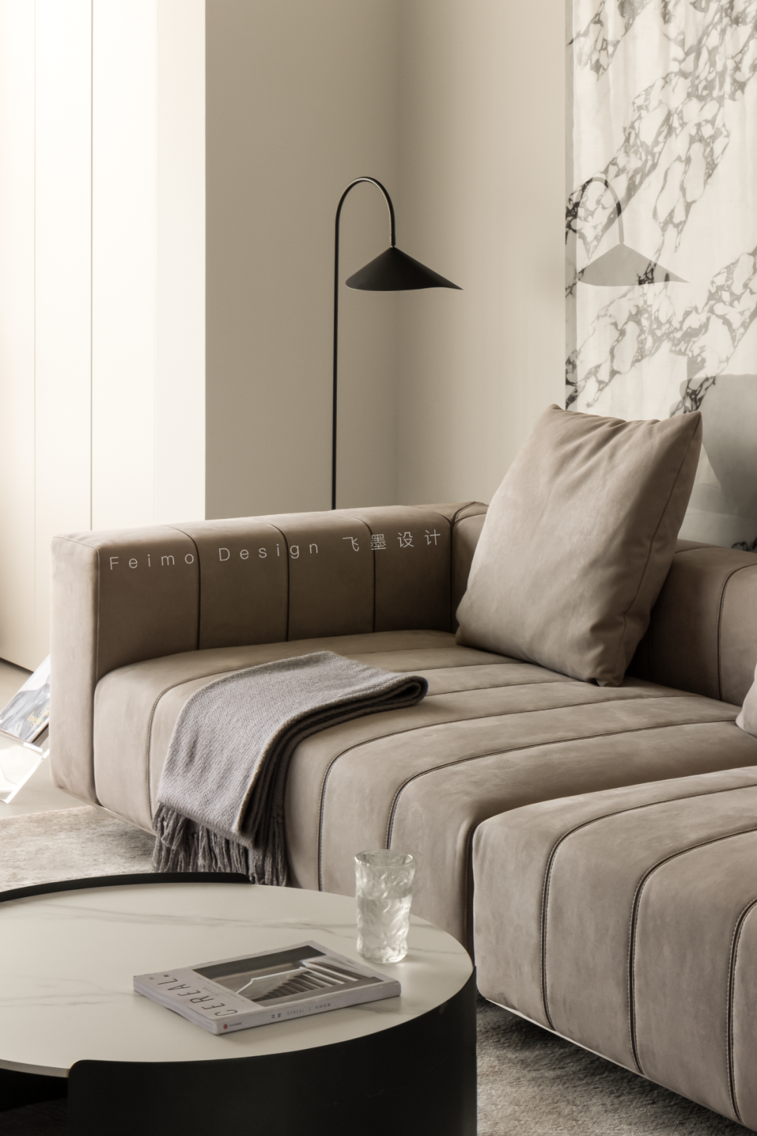 《四季》150㎡极简风大平层设计丨中国合肥丨飞墨设计组-36