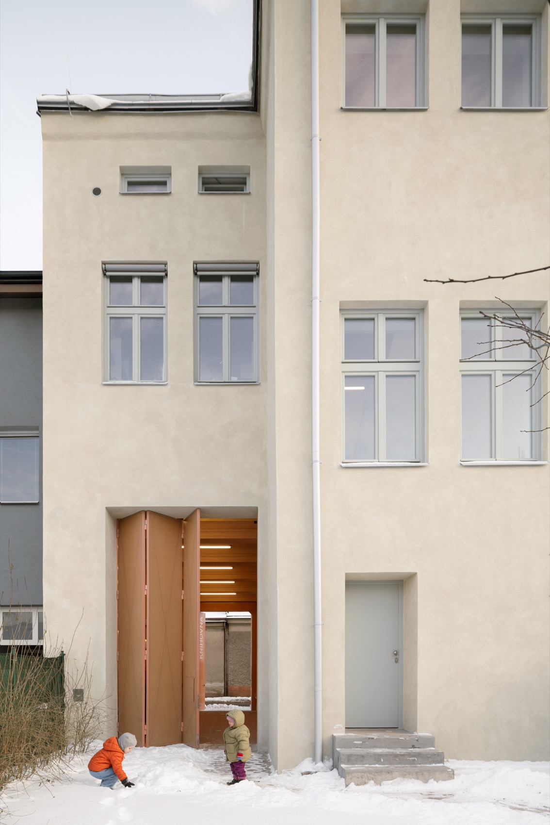 Červený Kostelec图书馆重新设计及翻修项目丨PAPUNDEKL ARCHITEKTI-8