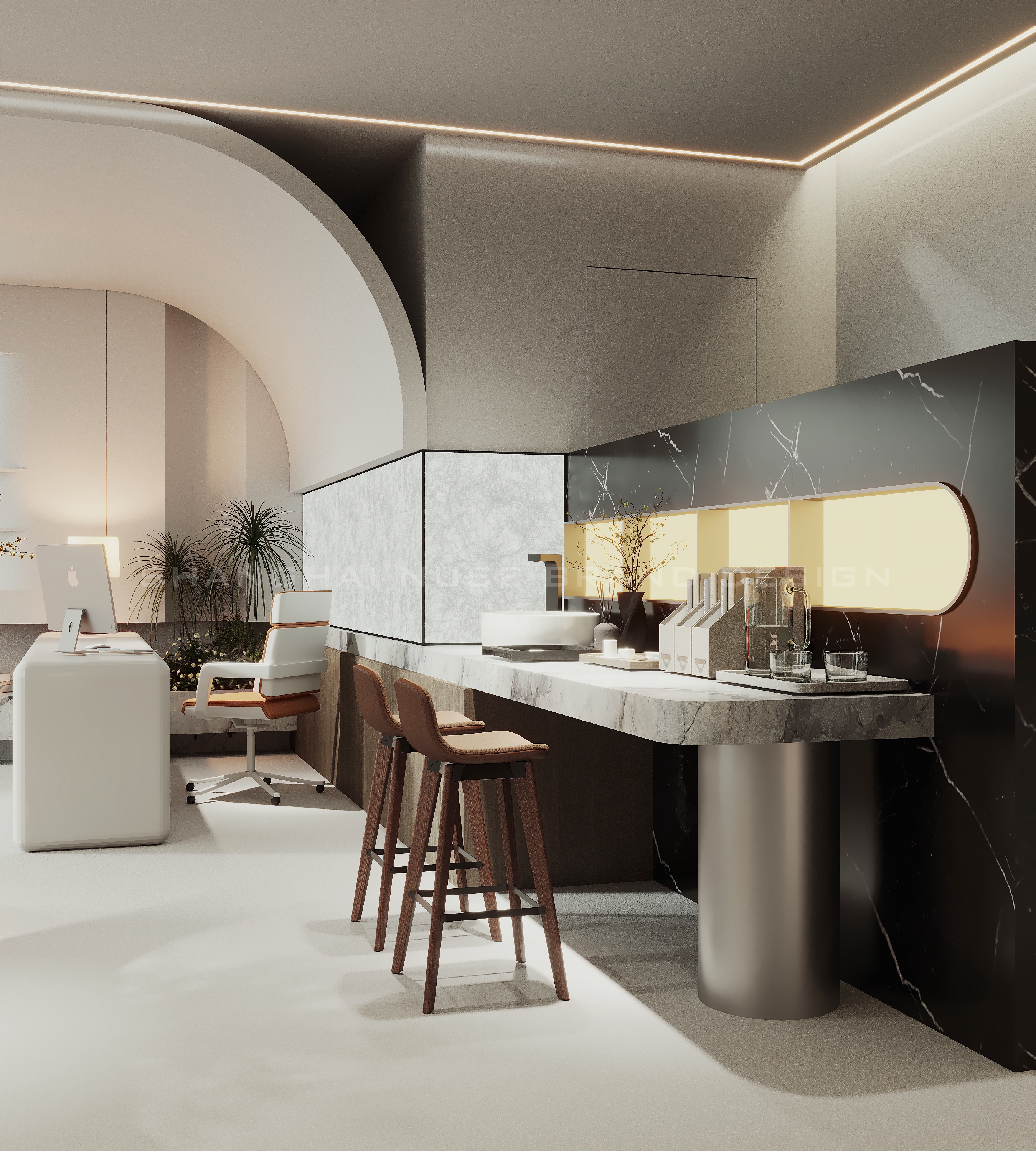 踏入即沦陷！这家美容院让 “松弛感” 成为空间的呼吸-24