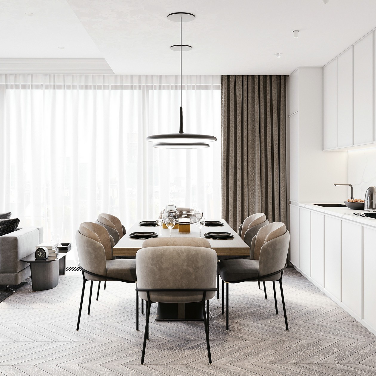 83㎡小空间设计 低调的美学！-6