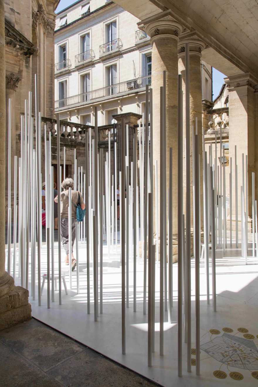 “白柱森林”,情感体验装置 / ØNA Architecture-13