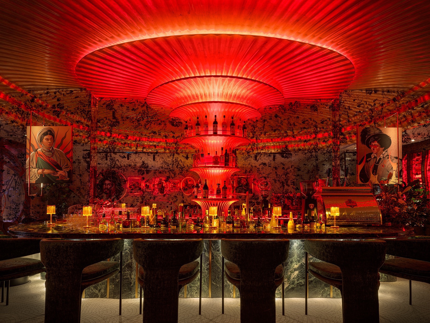 ToMi Negroni酒吧丨俄罗斯莫斯科丨S+S（Sundukovy Sisters）设计与建筑工作室-31