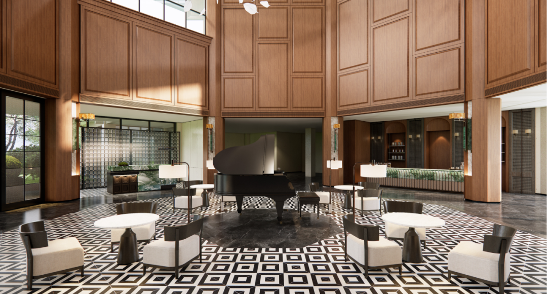 华美麓湖城市会客厅（室内改造）丨中国广州丨汉森伯盛国际设计集团-0