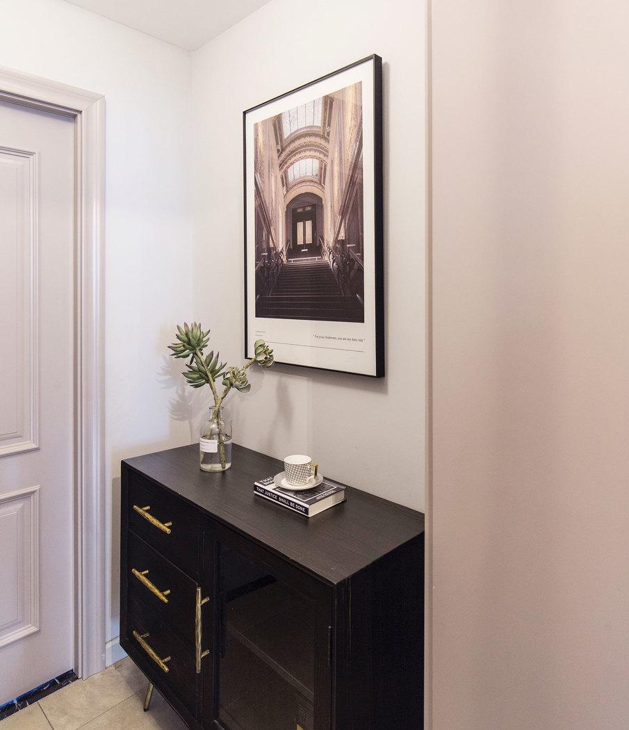 美式轻奢复古风老房改造,温馨时尚空间-14