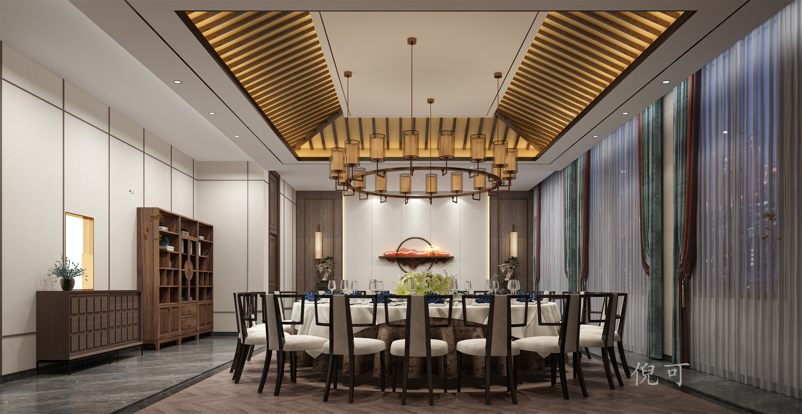 餐厅设计|三餐四季的时光，闹市中品味生活-3