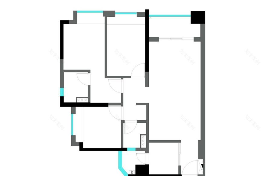 现代简约暖色调住宅设计-19