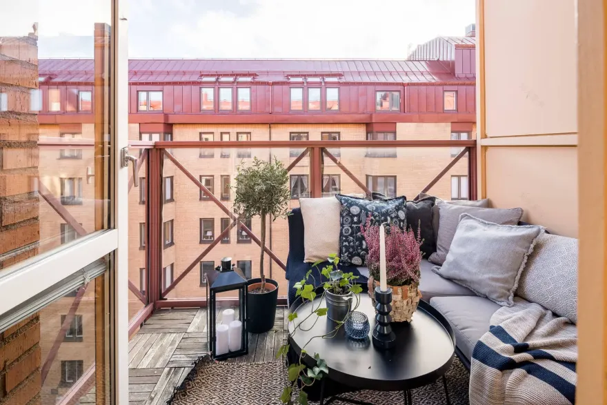 瑞典 76m²公寓,对比鲜明的设计魅力-18