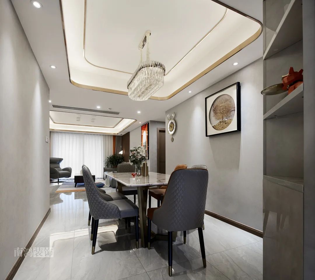 勾庄佳苑 130㎡现代轻奢三室两厅设计丨浙江南鸿装饰-29