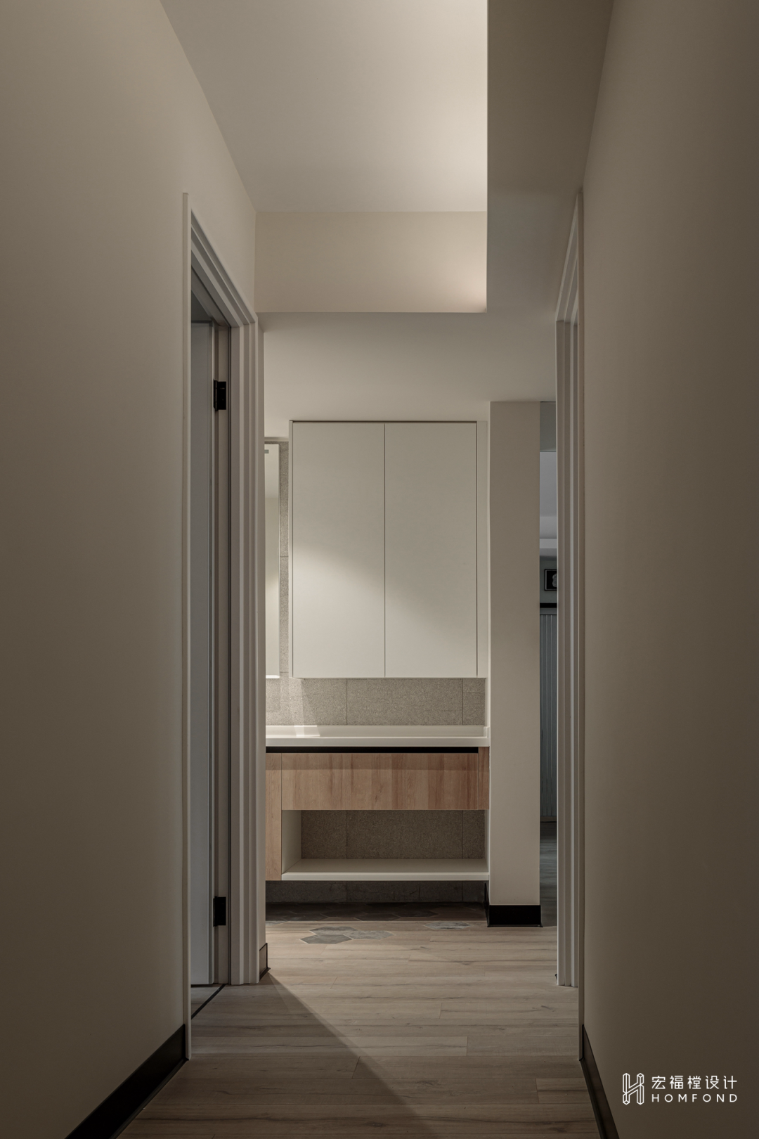 静谧黑+趣味橙，宁静自然的纯洁空间 | 宏福樘设计-38