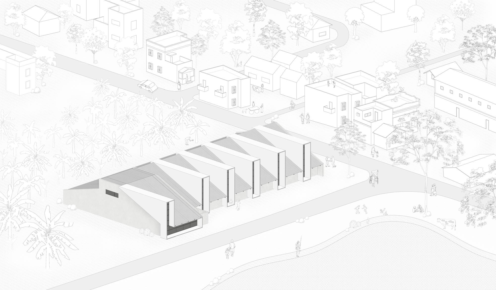 阿迪萨普塔格拉姆工作室丨印度丨Abin Design Studio-45