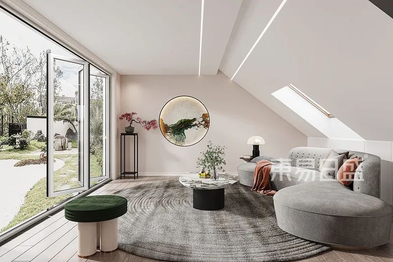 238㎡混搭美式风格装修，自带屋顶花园的家，邻居看了都羡慕-6