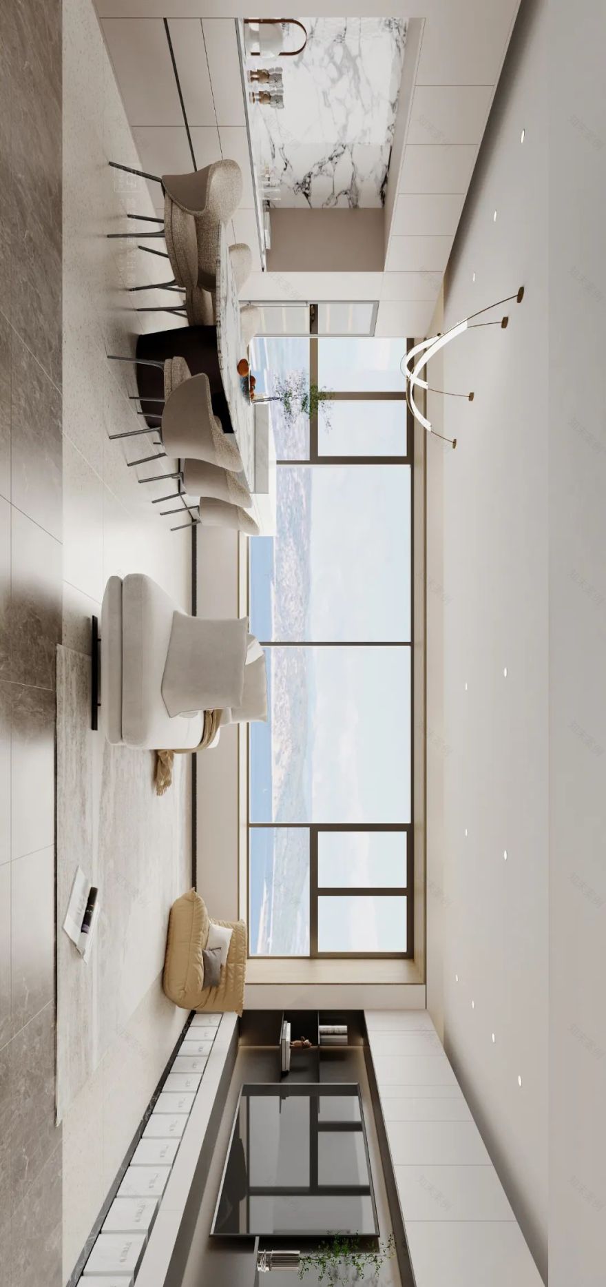 深圳南山·宝能城 · 现代雅致的润韵梦想家园丨中国深圳丨深圳市尺子艺术设计有限公司-27