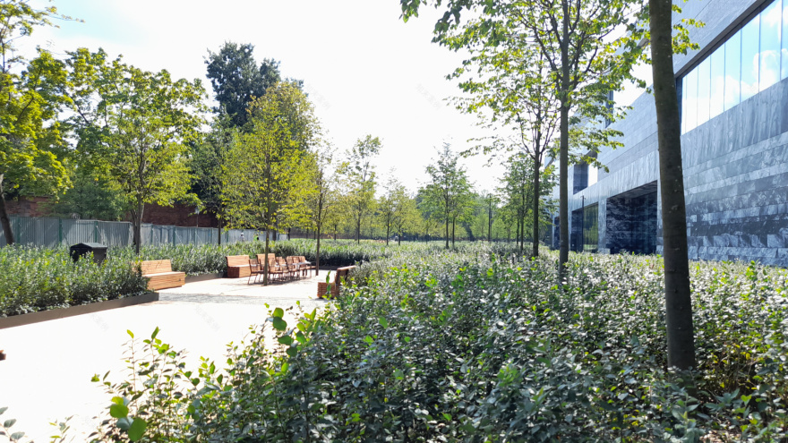 波兰历史博物馆周边环境设计丨波兰华沙-16