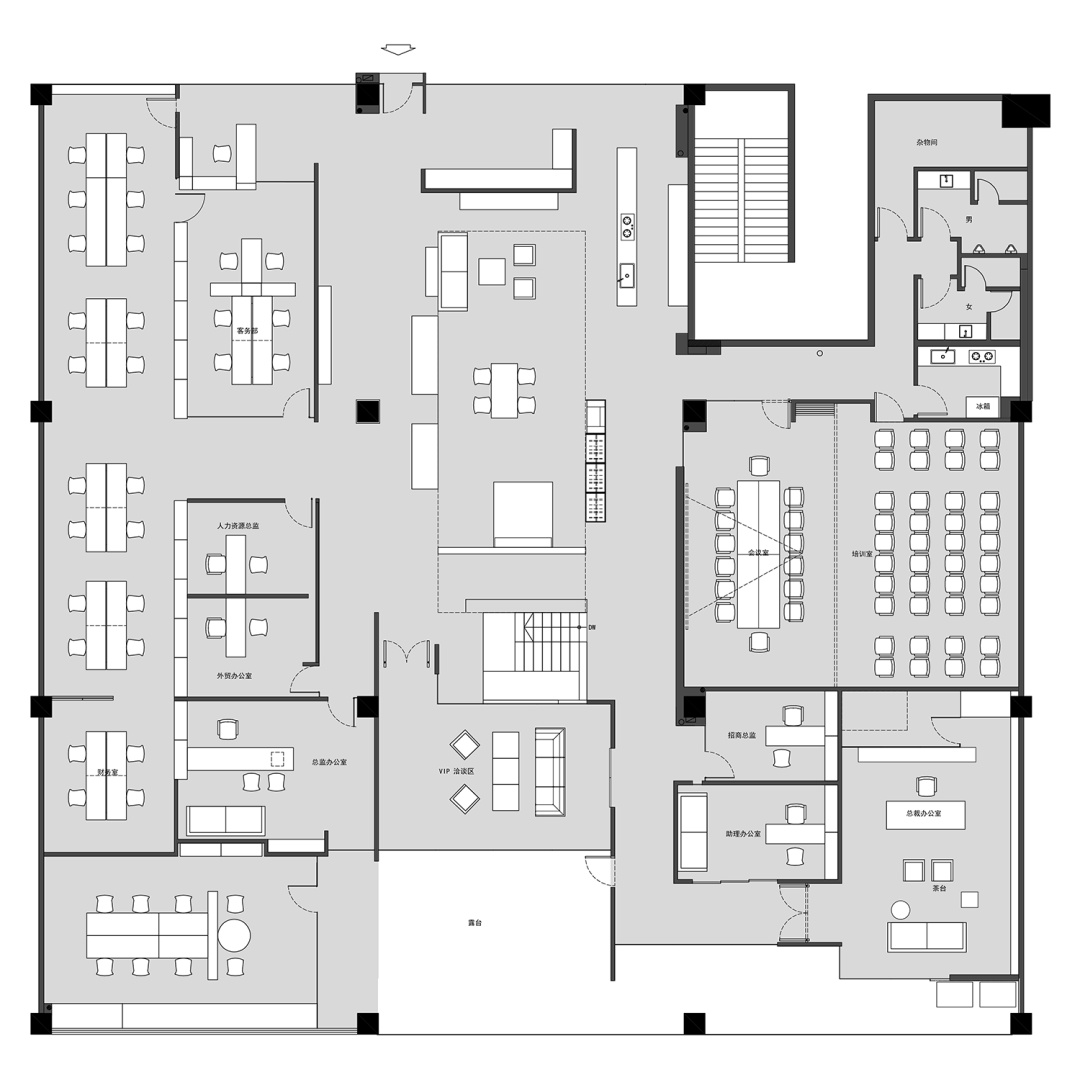 西舞定制佛山总部店丨中国佛山丨墨象设计-63