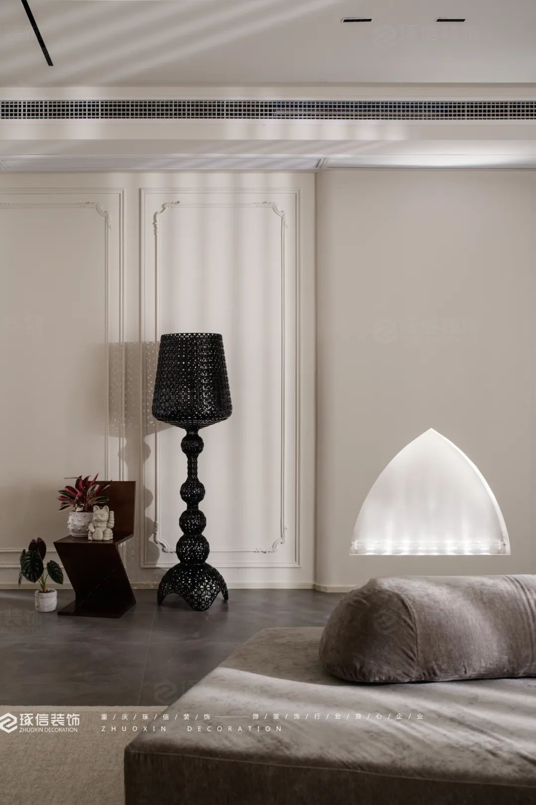 湖山壹号法式混搭别墅设计丨中国重庆丨琢信装饰-13