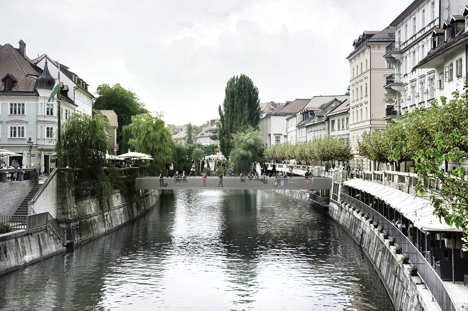 楼梯人行天桥丨斯洛文尼亚-6