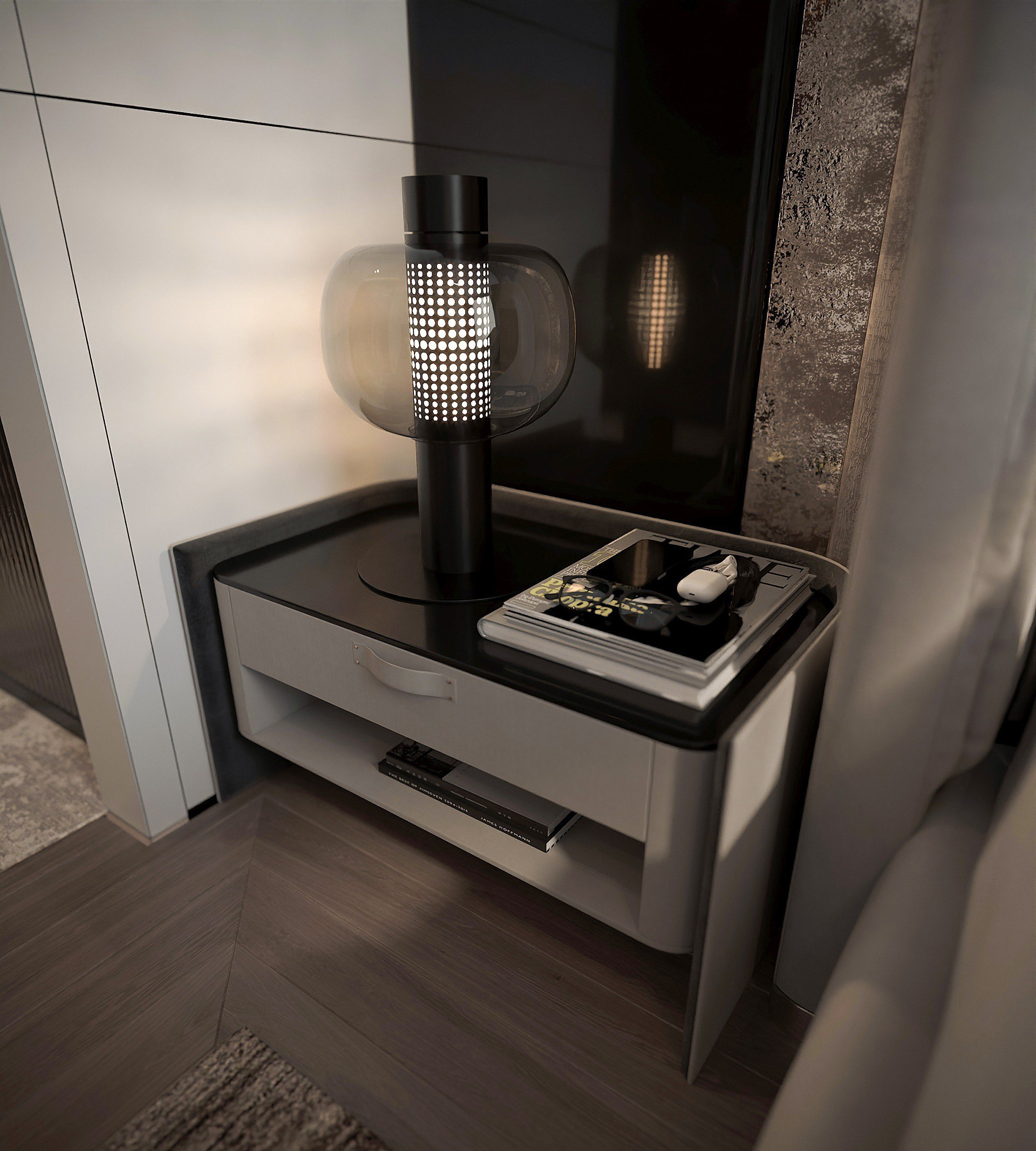 "Duple· Tilia Empire City"现代主卧室设计-10