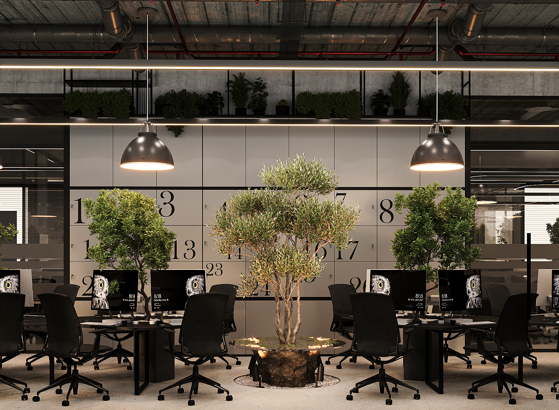 Office Design - Efficiency Center FF-1