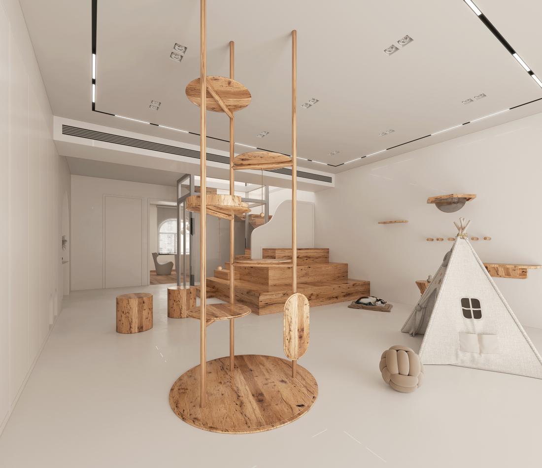 侘寂度假风 · 年轻情侣的 300㎡温馨家园-4