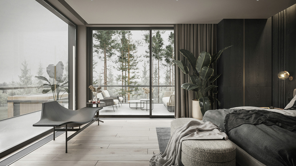 乡村别墅装修设计案例-11