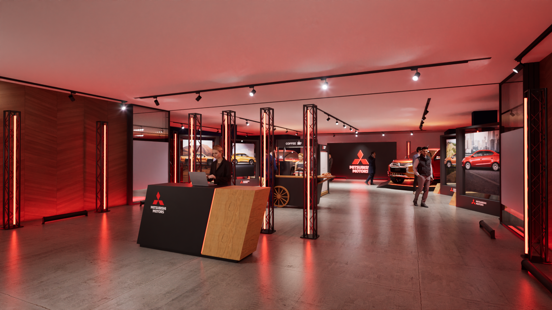 Mitsubishi Kick  Off Meeting场地设计与制作丨墨西哥墨西哥城-7