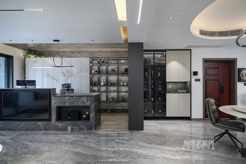 宝嘉丽苑现代台式设计丨博艺装饰-21