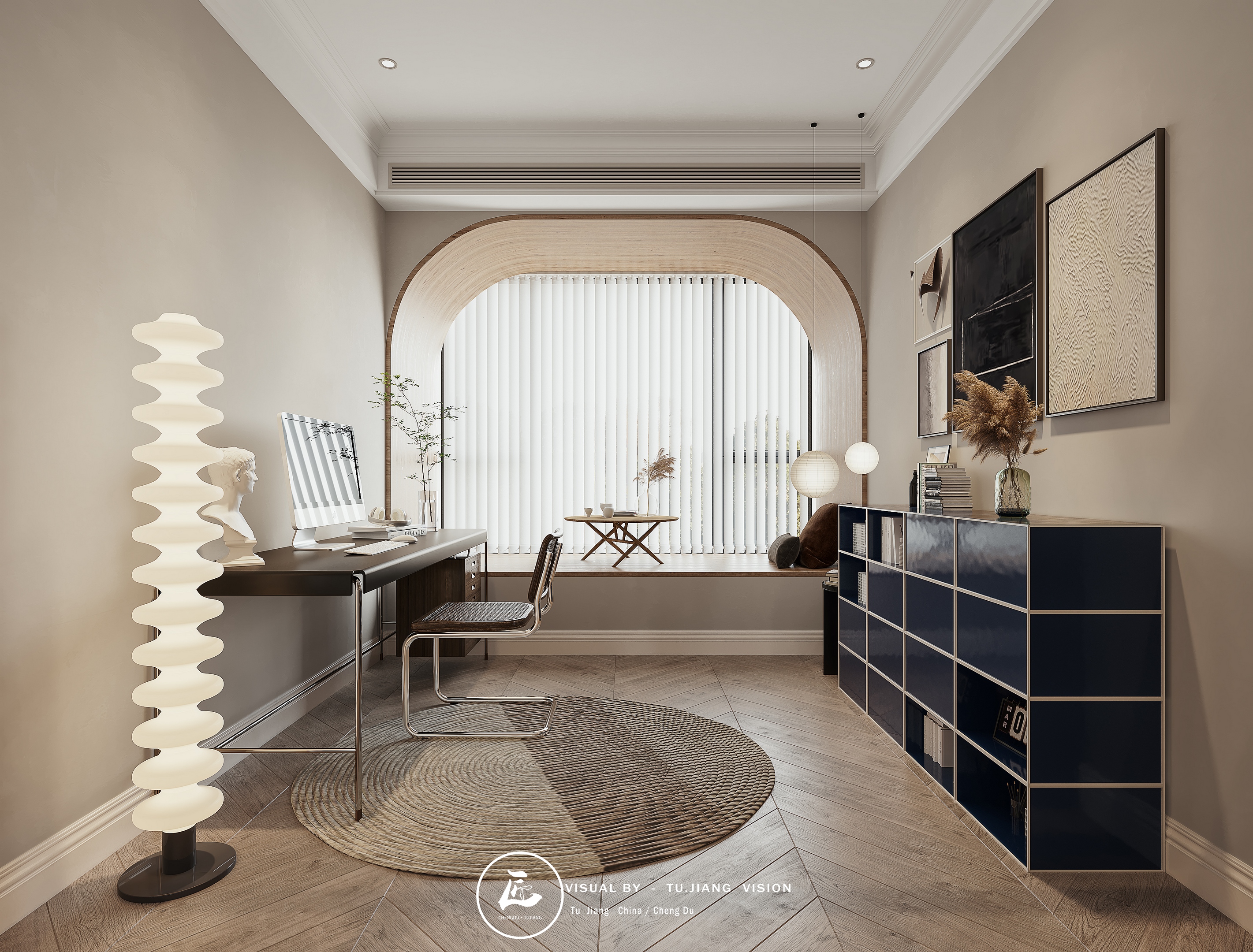 知名设计师打造现代简约公寓，温馨舒适-12