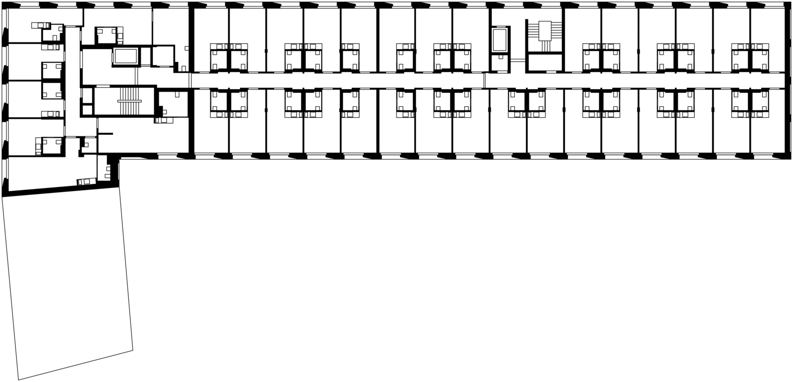 德国汉诺威 HAINBASE 学生公寓丨Max Dudler-45