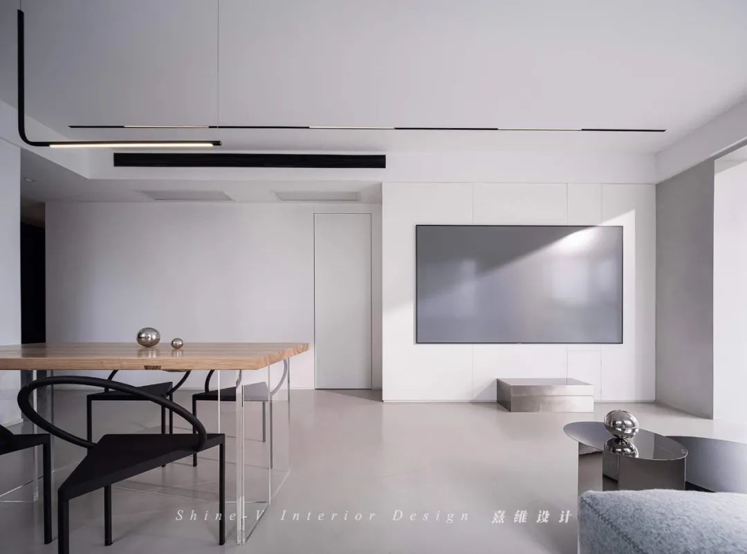 《不繁》极简风格精装房改造，打造空灵静美空间-30
