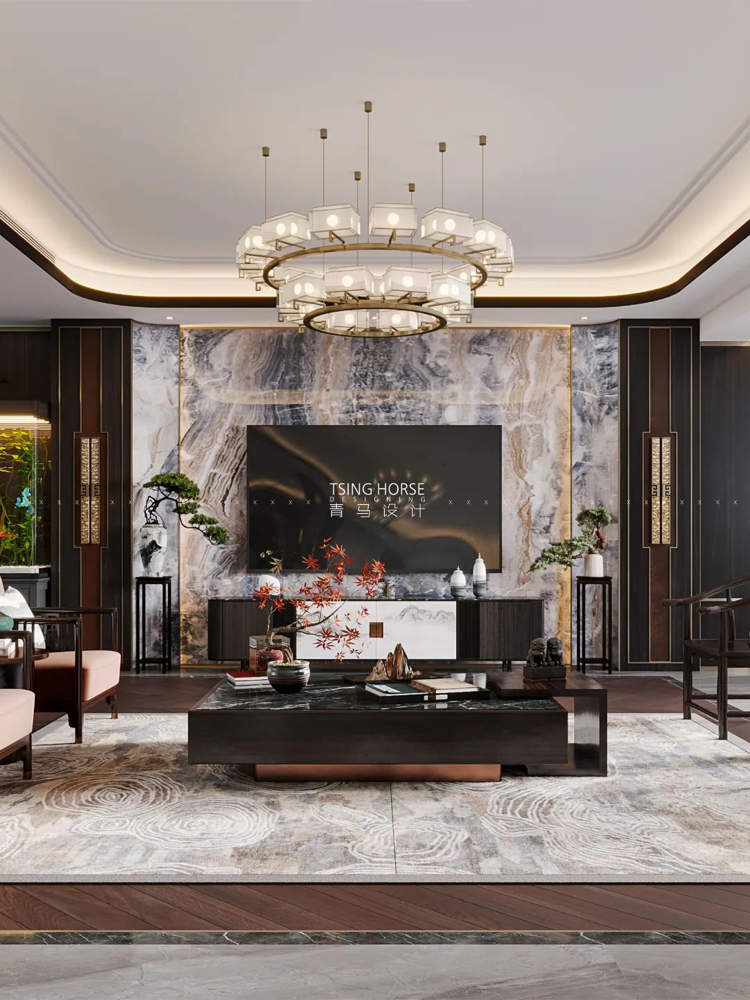 中华世纪城·富春洋房丨周昆设计团队-13