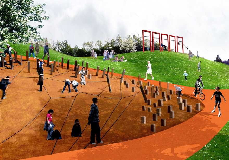 哥本哈根旧矿区景观改造-19