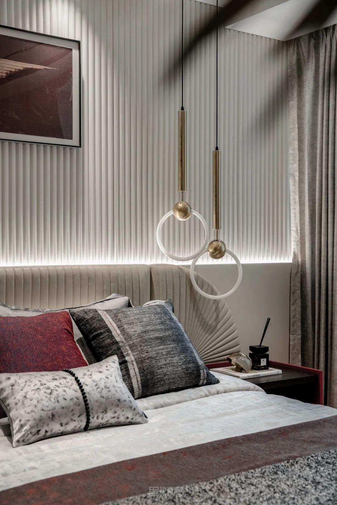 秋水映月 | 常德柳叶湾新中式雅韵样板房-71