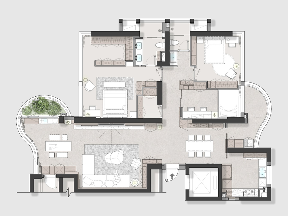 极简私宅丨中国汕头丨正负下舍,新一设计-95
