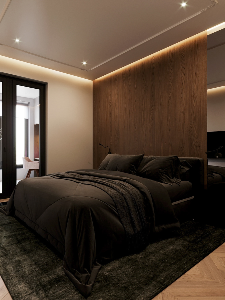 中性色系公寓设计 柔软而坚定的生活节奏！-9