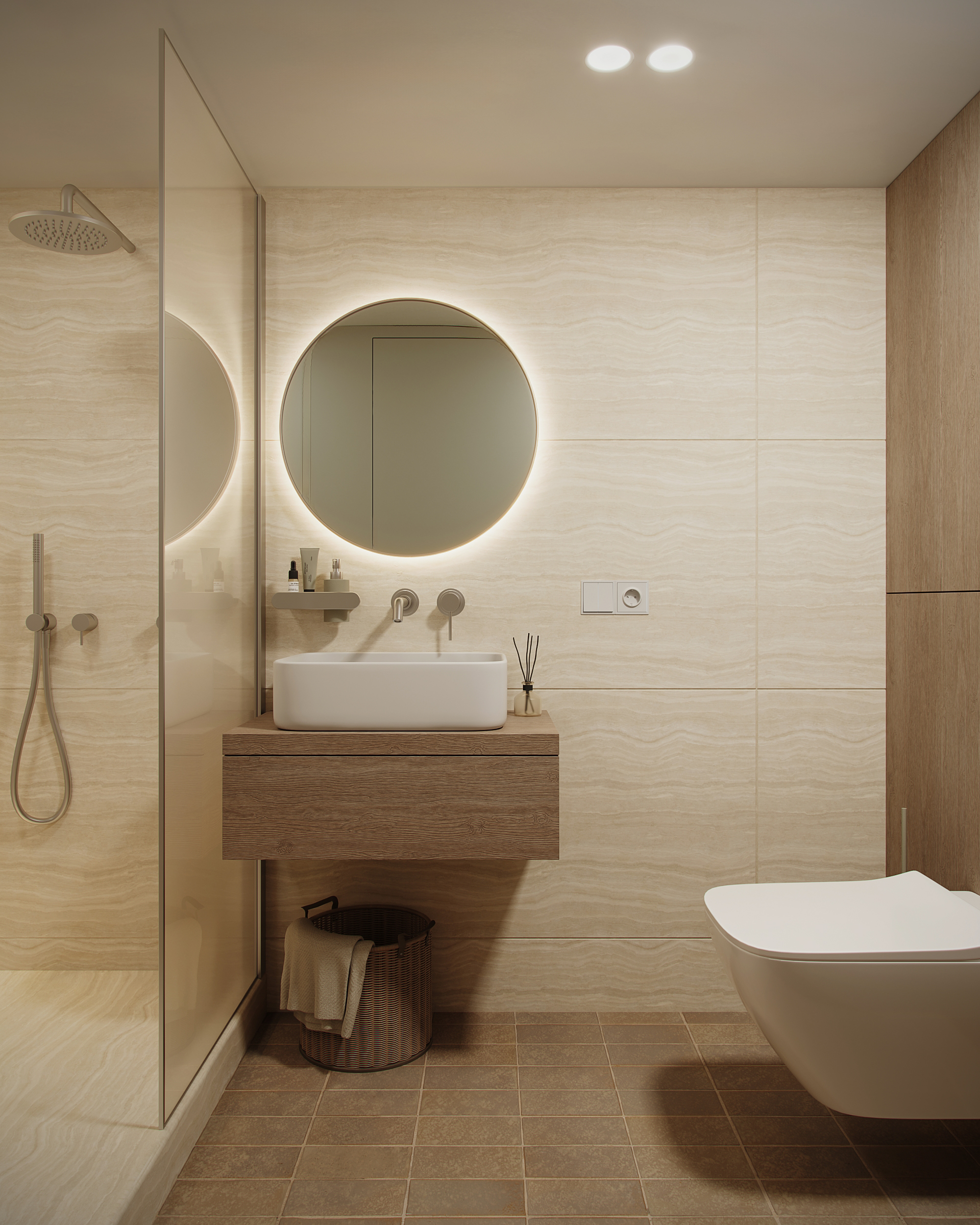 喀尔巴阡山脉中的现代谷仓式房屋丨乌克兰-8