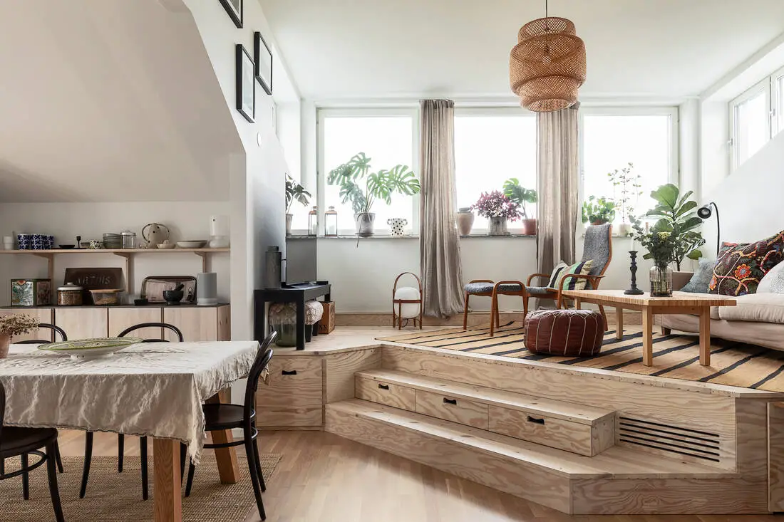 瑞典独特公寓设计,城市景观巨型露台成亮点-3